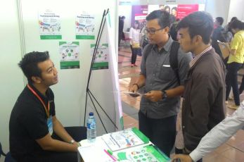 "Integrated Career Fair" event at Sabuga Bandung